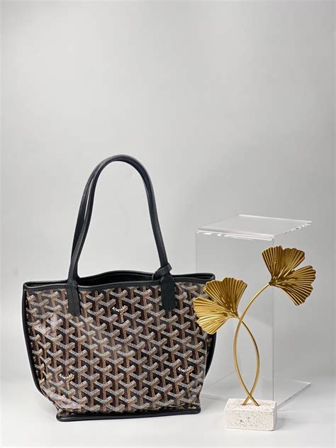 goyard mini anjou|authentic goyard anjou mini black.